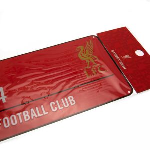 liverpool fc colour street sign