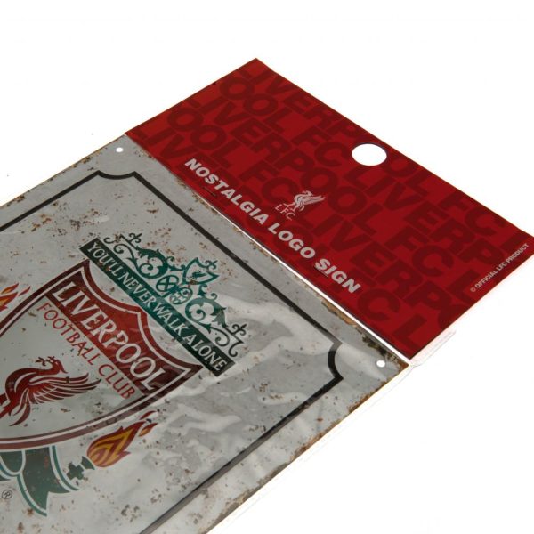 liverpool fc retro logo sign