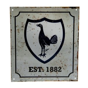 tottenham hotspur fc retro logo sign