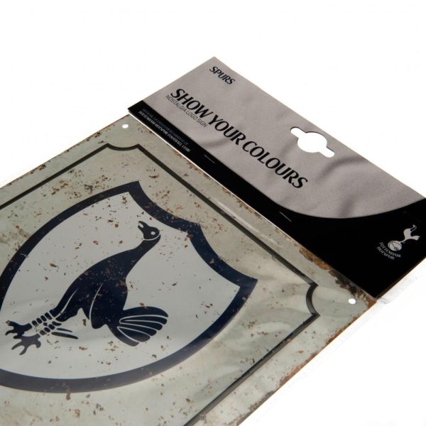 tottenham hotspur fc retro logo sign