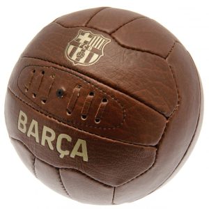 fc barcelona faux leather football