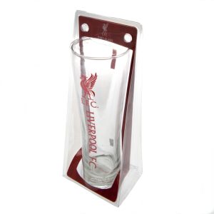 liverpool fc tall beer glass
