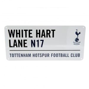 tottenham hotspur fc white street sign
