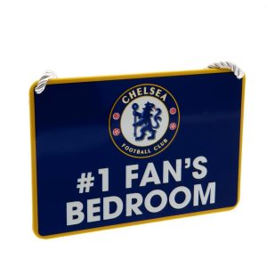 chelsea fc bedroom sign no1 fan
