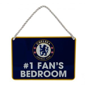 chelsea fc bedroom sign no1 fan