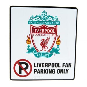 liverpool fc no parking sign