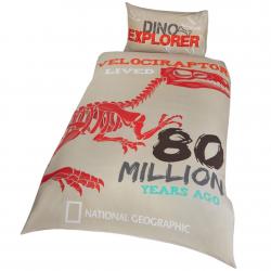 national geographic single duvet set raptor