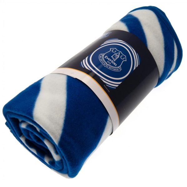 everton fc pulse fleece blanket