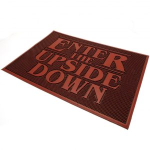 stranger things rubber doormat