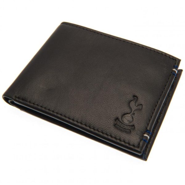 tottenham hotspur fc leather stitched wallet
