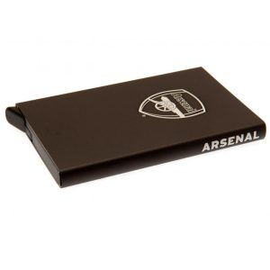 arsenal fc rfid aluminium card case