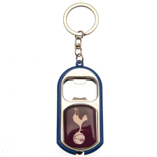 tottenham hotspur fc keyring torch bottle opener