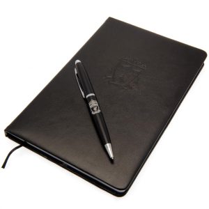 liverpool fc notebook & pen set