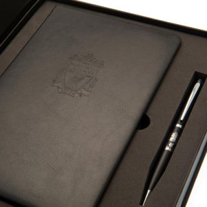 liverpool fc notebook & pen set