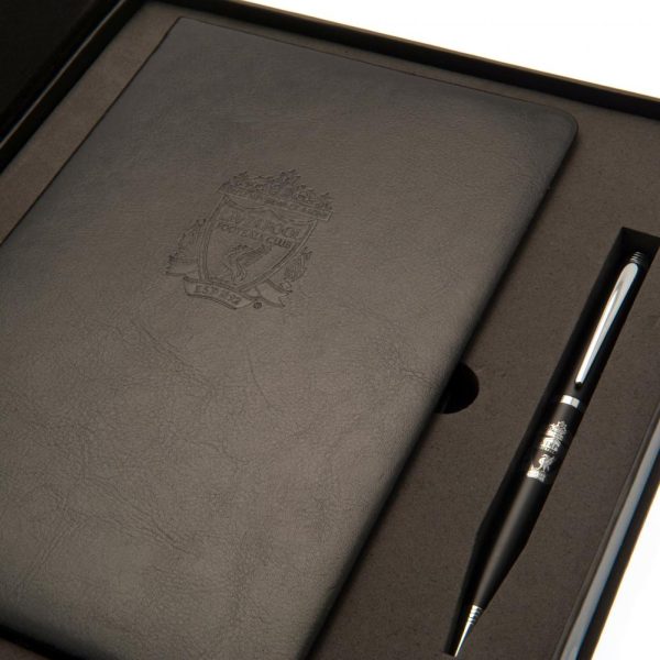 liverpool fc notebook & pen set