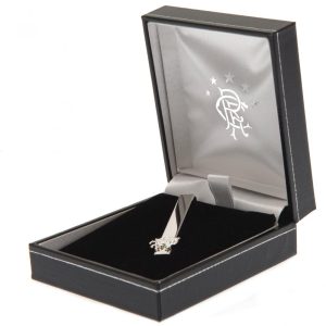 rangers fc silver plated tie slide