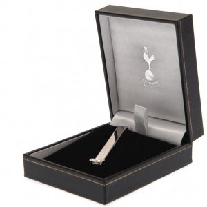tottenham hotspur fc silver plated tie slide