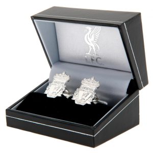 liverpool fc sterling silver crest cufflinks