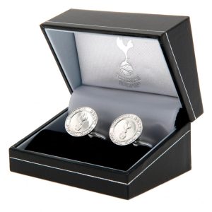 tottenham hotspur fc sterling silver crest cufflinks