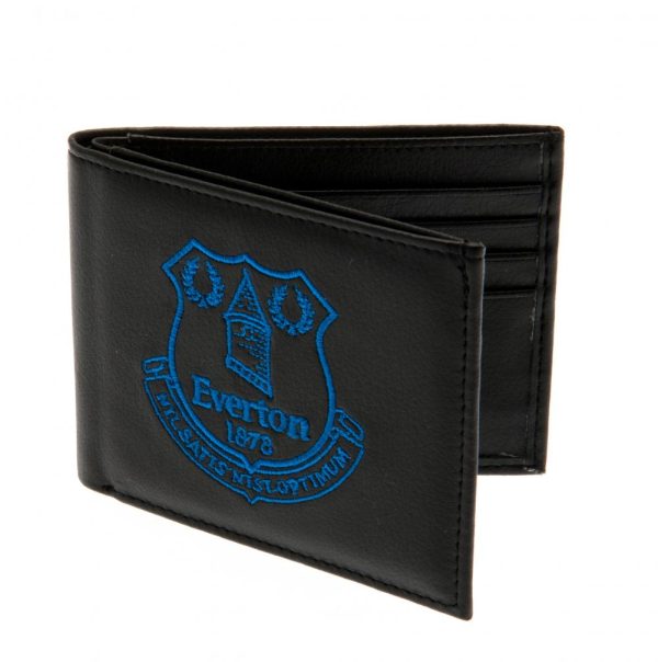 everton fc embroidered wallet