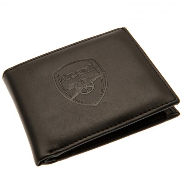 arsenal fc debossed wallet