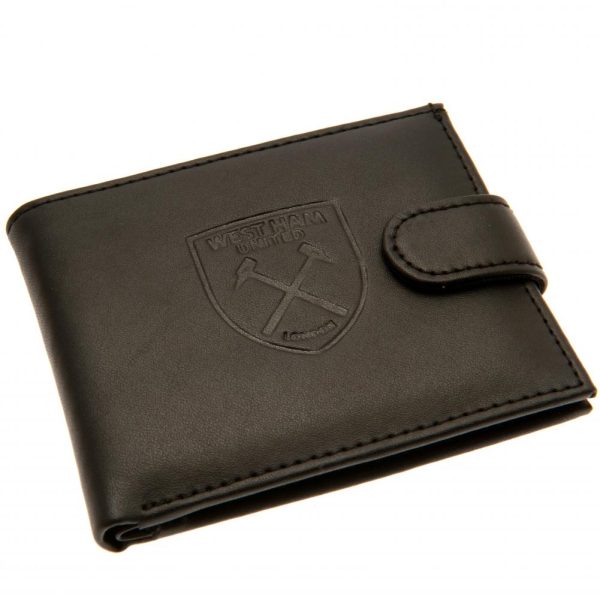west ham united fc rfid anti fraud wallet