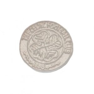 celtic fc sterling silver stud earring
