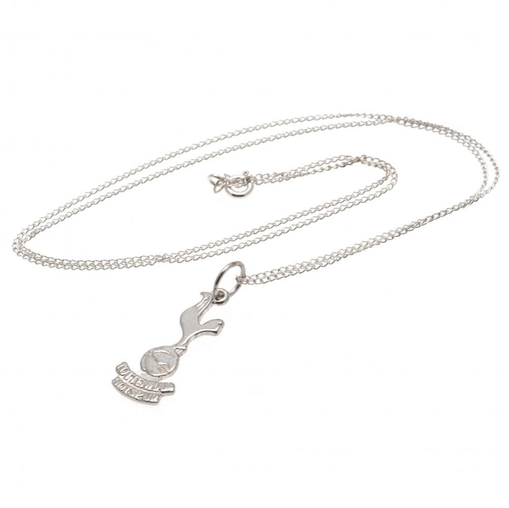 tottenham hotspur fc sterling silver pendant & chain