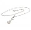 tottenham hotspur fc sterling silver pendant & chain