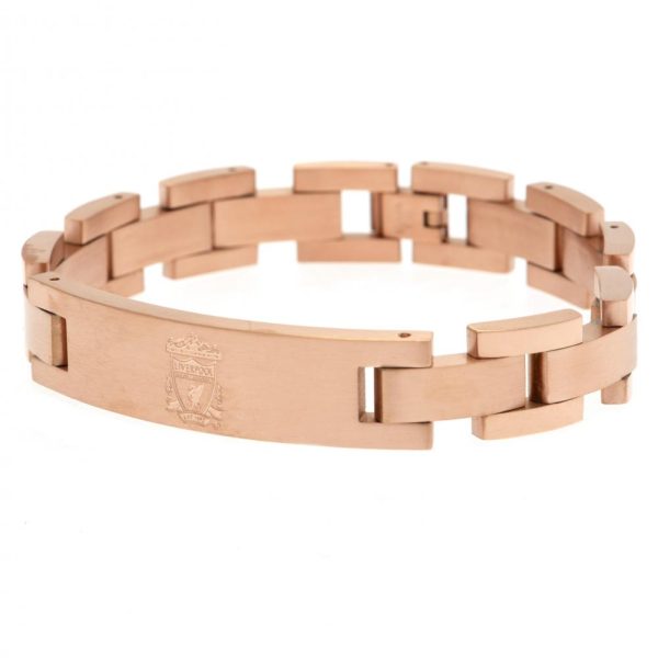 liverpool fc rose gold plated bracelet