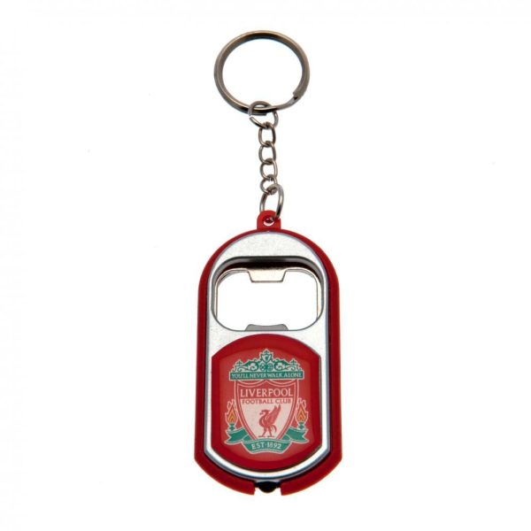 liverpool fc keyring torch bottle opener