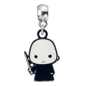 harry potter silver plated chibi voldemort charm