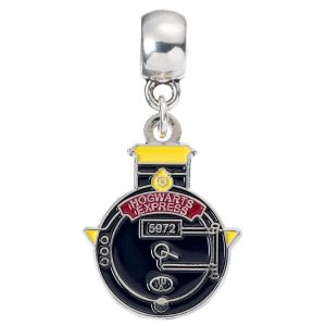 harry potter silver plated hogwarts express charm