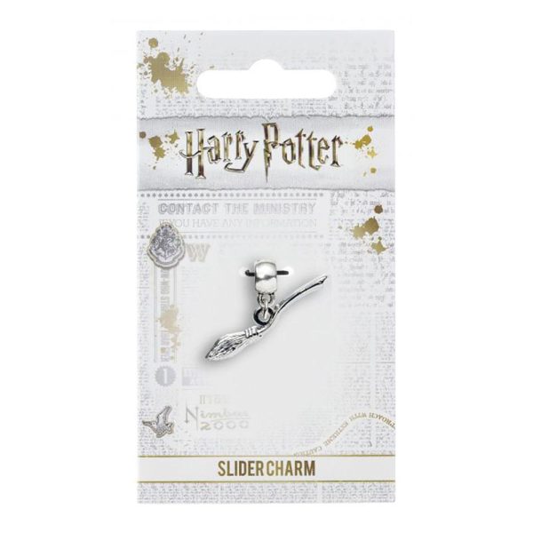 harry potter silver plated nimbus 2000 charm
