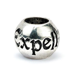 harry potter silver plated spell bead charm set