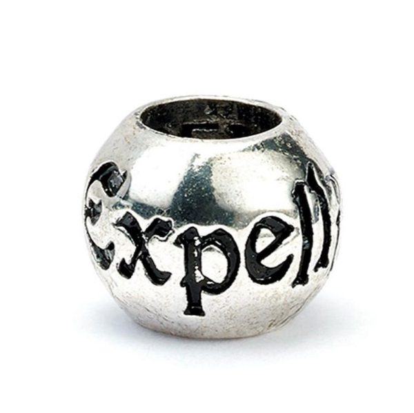harry potter silver plated spell bead charm set