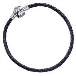 harry potter leather charm bracelet black xs