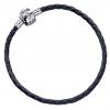 harry potter leather charm bracelet black xs