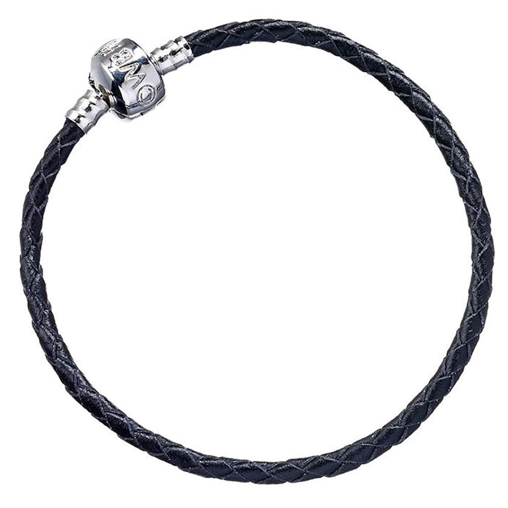 harry potter leather charm bracelet black xs