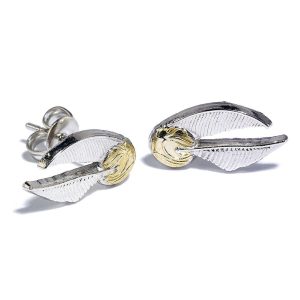 harry potter silver plated earring set
