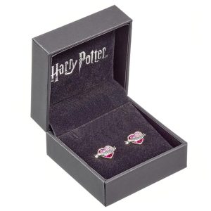 harry potter sterling silver crystal earrings love potion