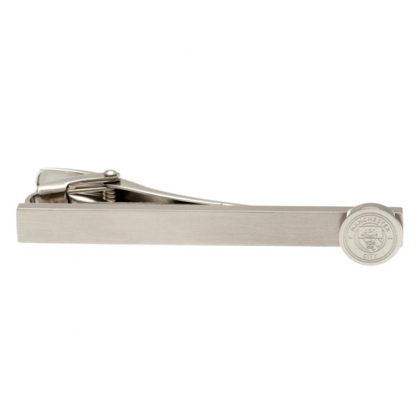 manchester city fc stainless steel tie slide