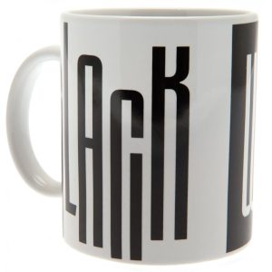 juventus fc black & white mug