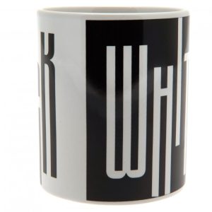 juventus fc black & white mug
