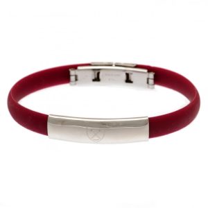 west ham united fc colour silicone bracelet