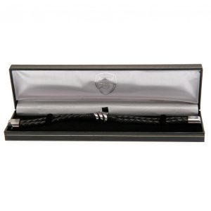arsenal fc leather bracelet