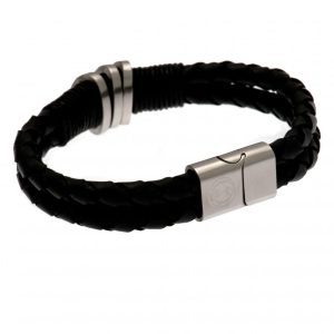 celtic fc leather bracelet
