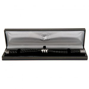 chelsea fc leather bracelet