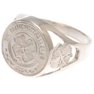 celtic fc sterling silver ring large