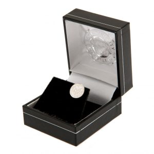 leicester city fc sterling silver stud earring
